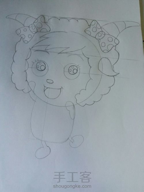 一个美羊羊分几步完成？ 第7步