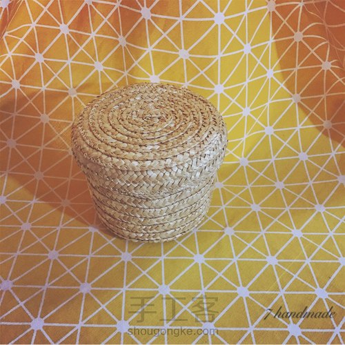 旧物大改造,变身草编包~ 第1步