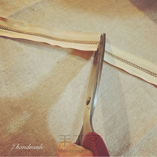 旧物大改造,变身草编包~ 第7步