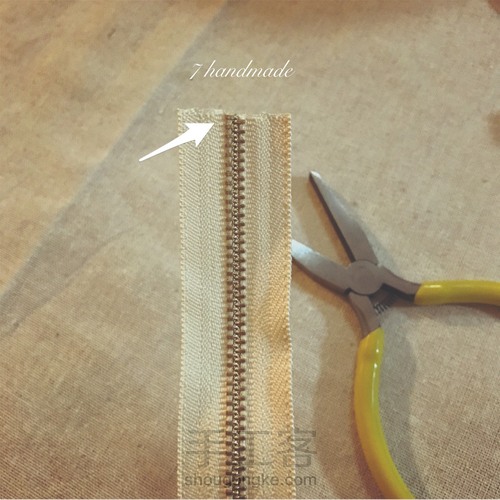 旧物大改造,变身草编包~ 第8步