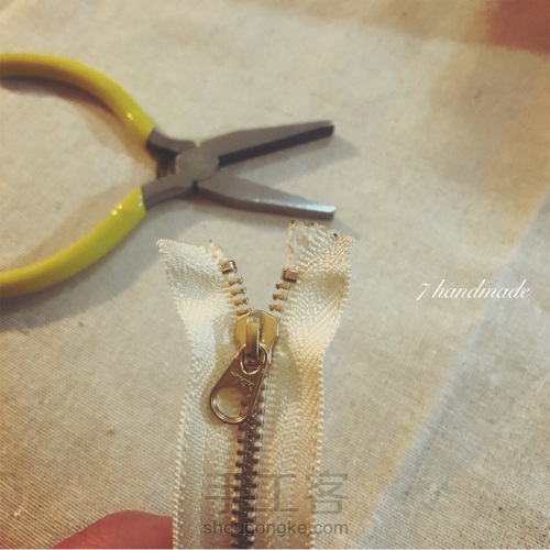 旧物大改造,变身草编包~ 第13步