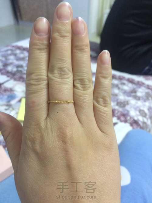 超简单戒指💍 第3步