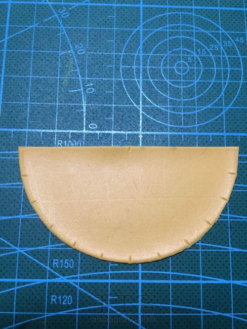 树脂粘土油纸伞的制作 第2步