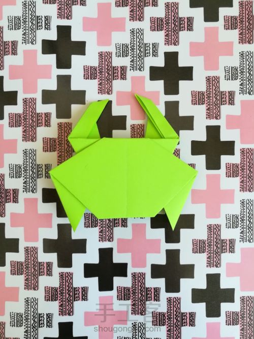 折纸青蛙 第10步