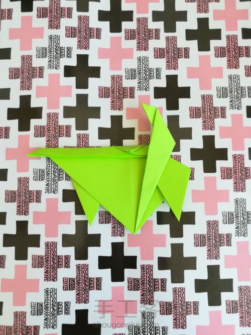 折纸青蛙 第7步