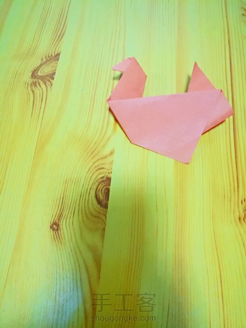 折纸母鸡 第7步