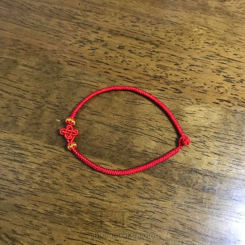 桂花结手绳 第11步