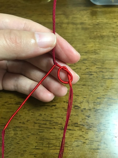 红手绳2曼陀罗结 第1步