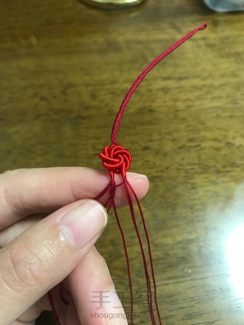 红手绳2曼陀罗结 第6步