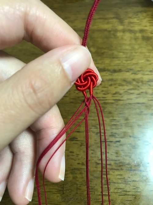 红手绳2曼陀罗结 第7步