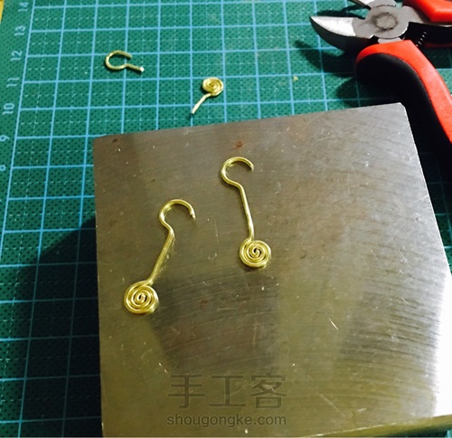 绕线免洞创意耳环 第1步
