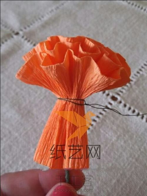 皱纹纸and母亲节😁😉😉(转载) 第11步