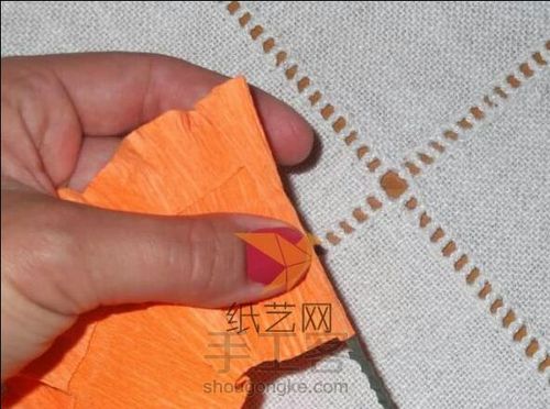 皱纹纸and母亲节😁😉😉(转载) 第8步