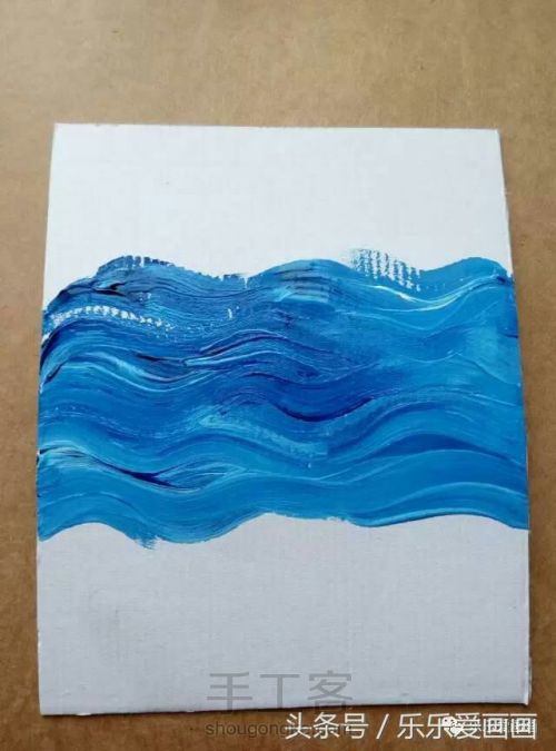 粘土手绘，《看海》（转载） 第6步