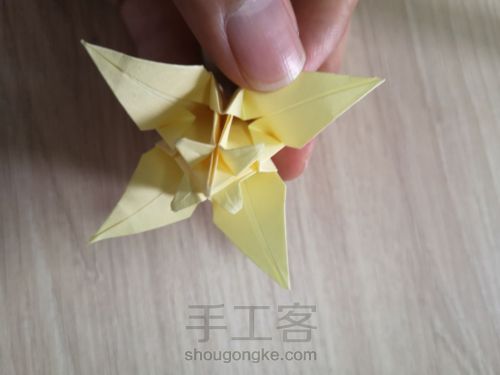 莹莹百合（重瓣百合）折纸教程 第10步