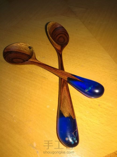 树脂工艺木勺 第10步