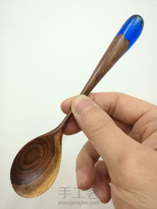 树脂工艺木勺 第9步