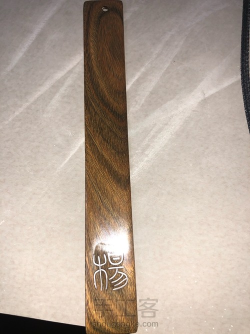 嵌银书签制作 第6步