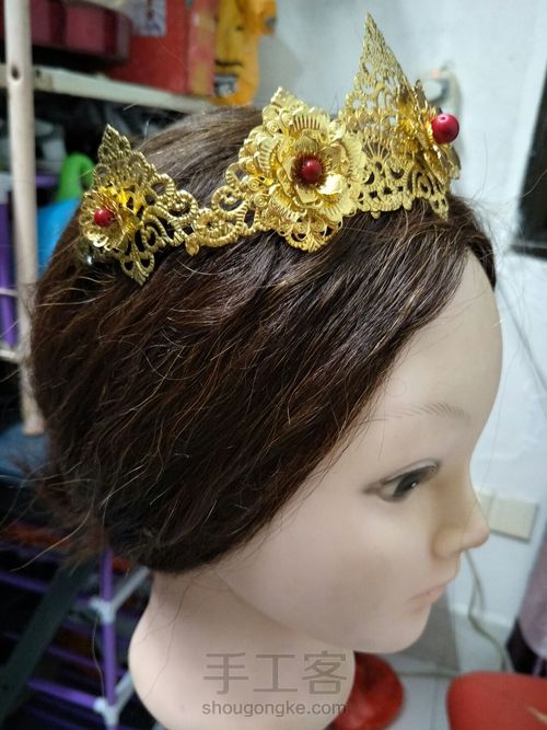 秀禾皇冠头饰 第10步