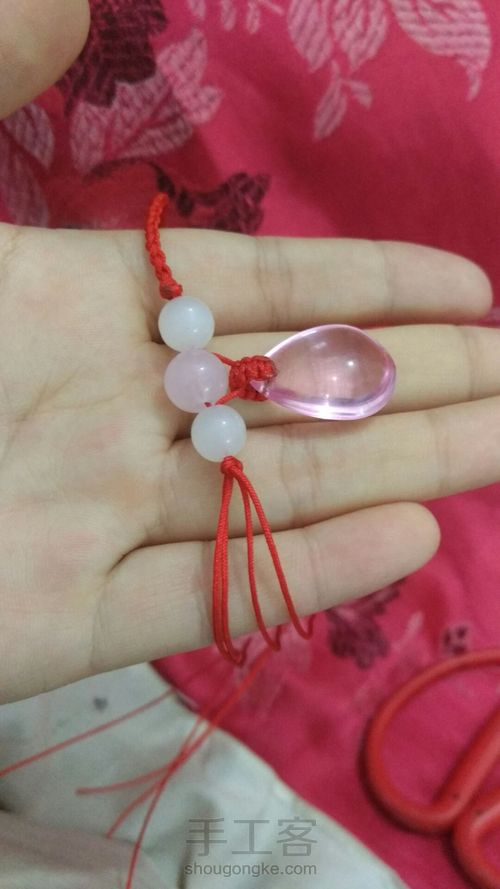 红绳项链制作 第10步