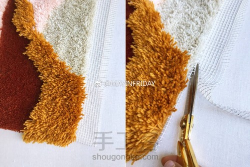 网格挂毯制作方法 第8步