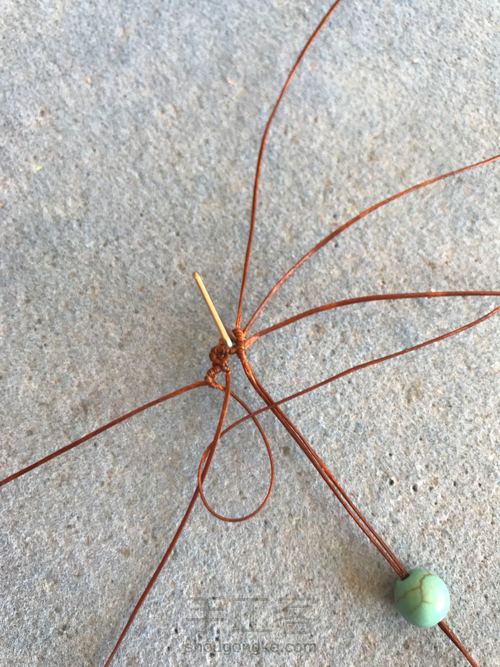 小花耳环 第14步