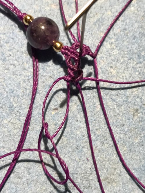 单珠耳环 第15步