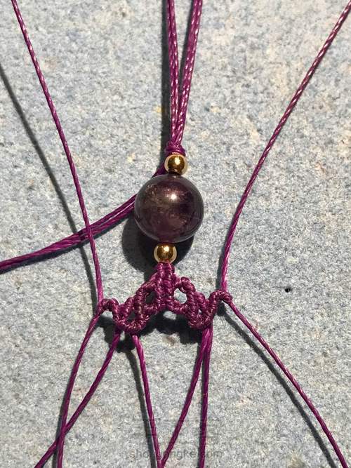 单珠耳环 第16步