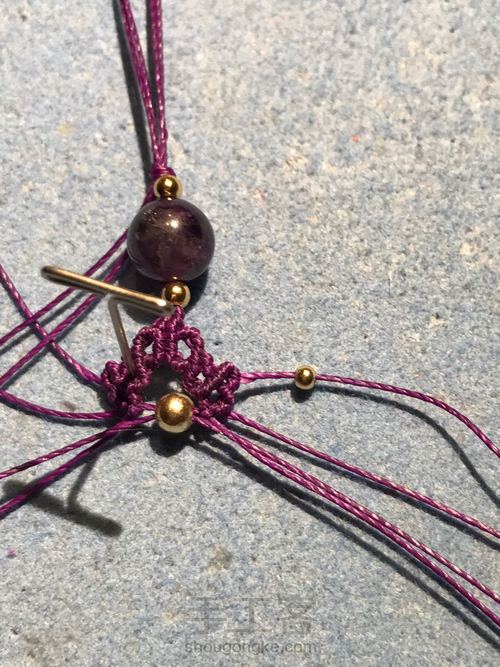 单珠耳环 第22步