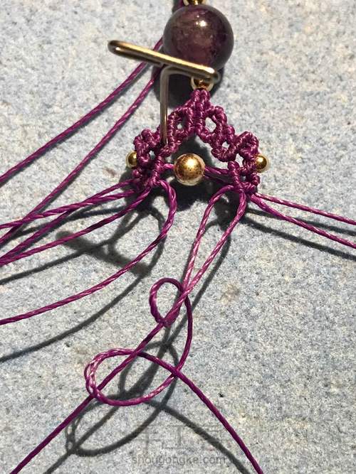 单珠耳环 第26步