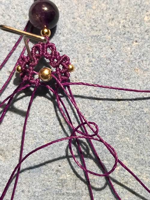 单珠耳环 第27步