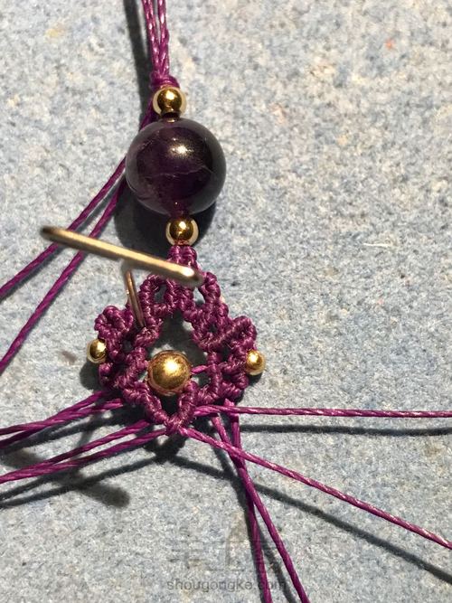 单珠耳环 第30步