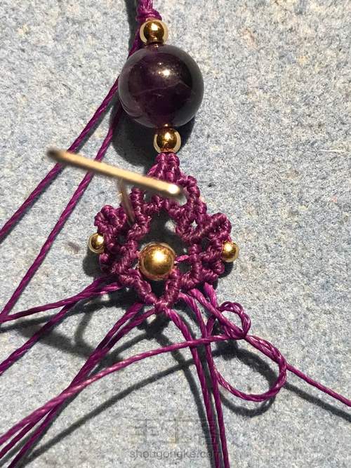 单珠耳环 第31步