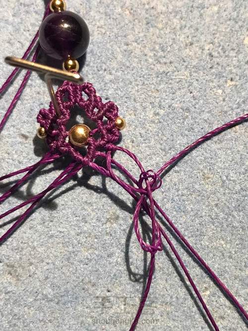 单珠耳环 第32步