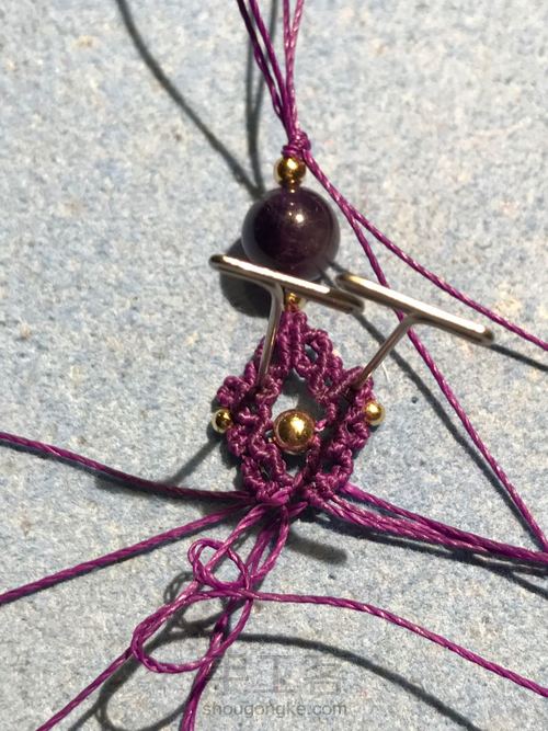 单珠耳环 第35步