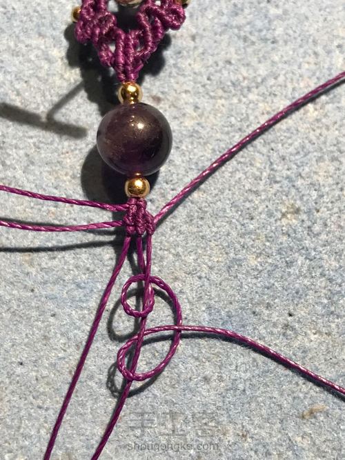 单珠耳环 第51步