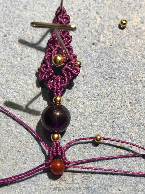 单珠耳环 第54步