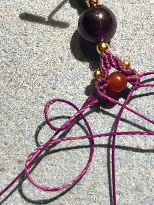 单珠耳环 第59步