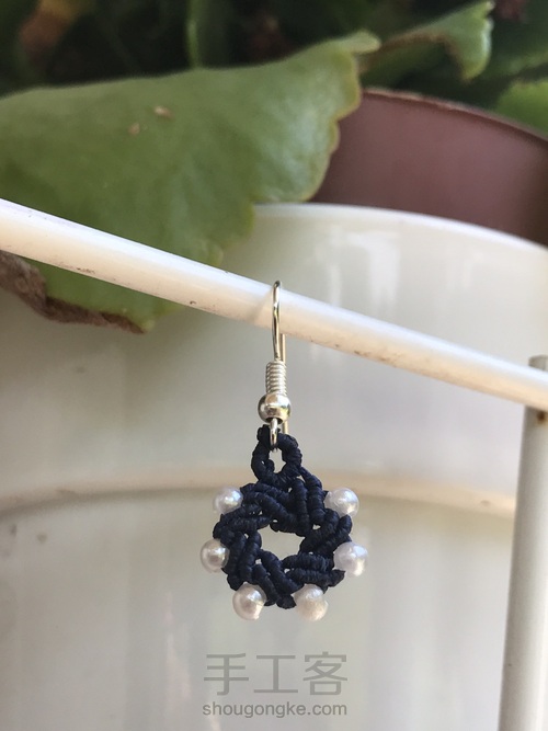 十分钟完成一对超简单耳环 第1步