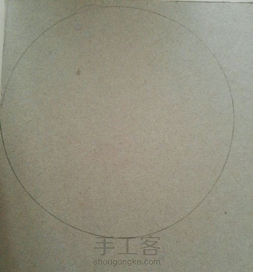 麻绳杯垫 第1步