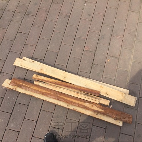 DIY木制花盆 第1步