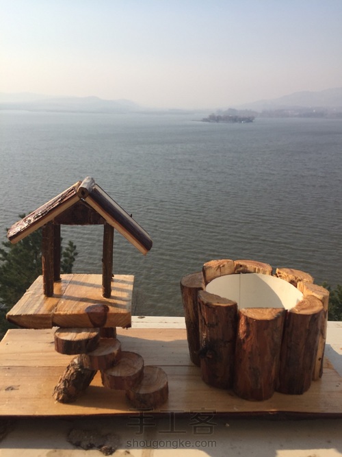 DIY木制花盆 第6步