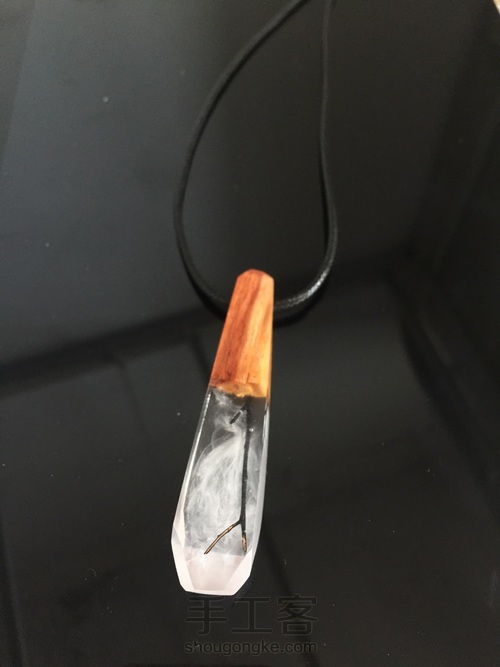 初次实验滴胶 第4步