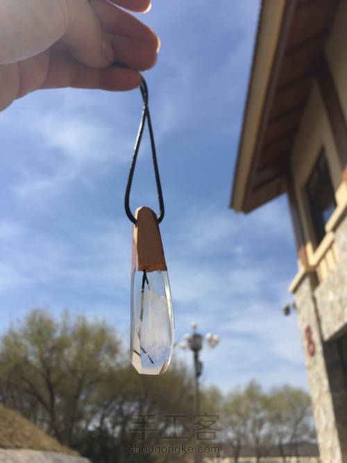 初次实验滴胶 第5步