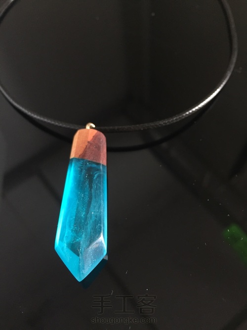 初次实验滴胶 第6步