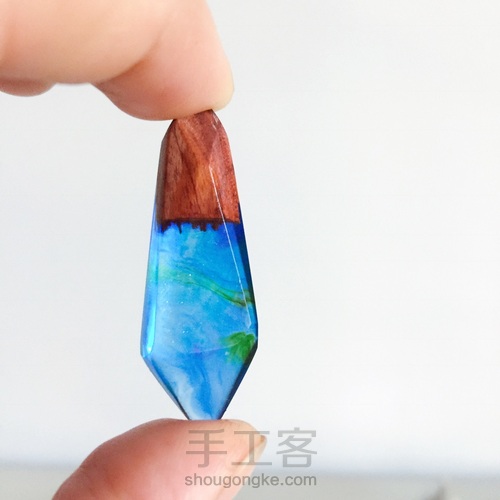 初次实验滴胶 第8步