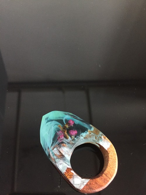 滴胶戒指 第5步