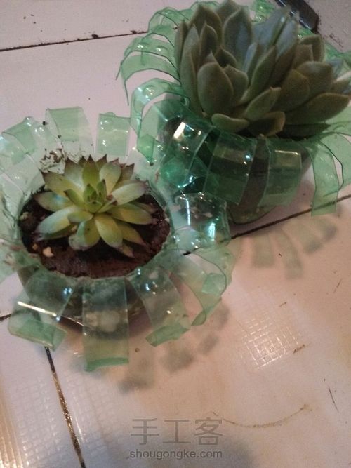 矿泉水瓶的改造 第4步