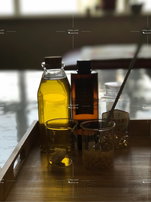 玫瑰味润唇膏 第3步