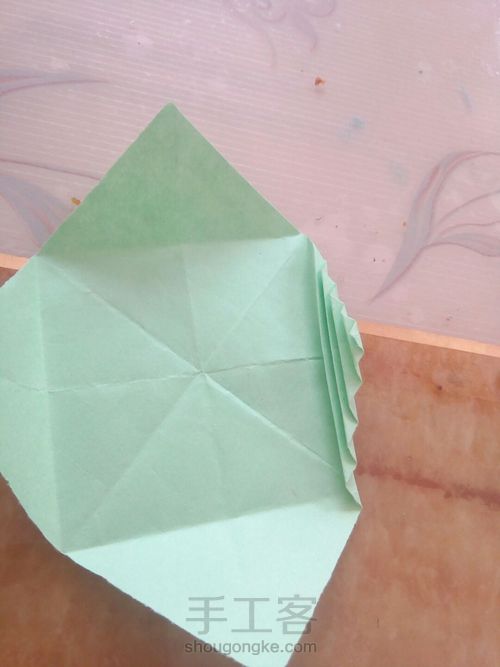 树叶书签 第4步